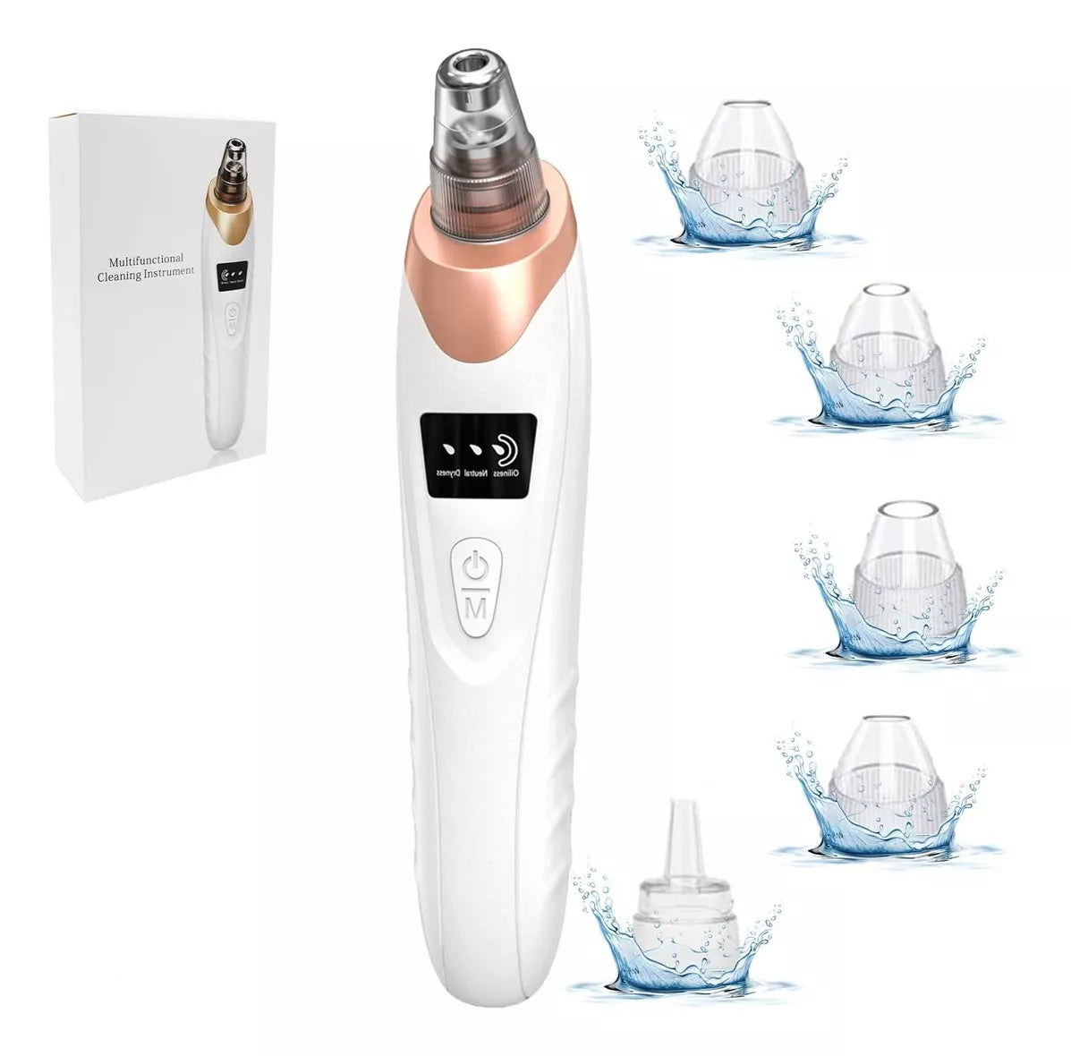 Máquina Extractor de Puntos Negros: ¡Piel Limpia y Radiante al Instante!