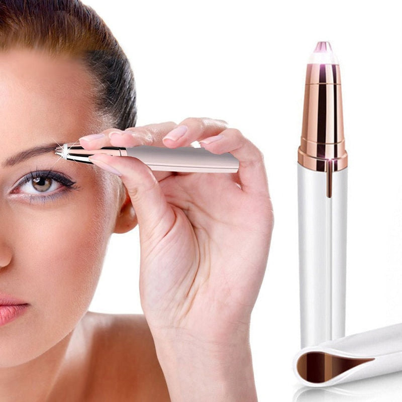¡Adiós a las pinzas! Lápiz depilador eléctrico: cejas perfectas sin irritación.