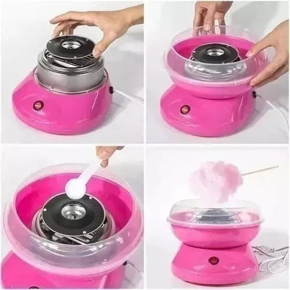 Mini Máquina de Algodón de Azúcar: ¡Dulce Diversión en Casa!
