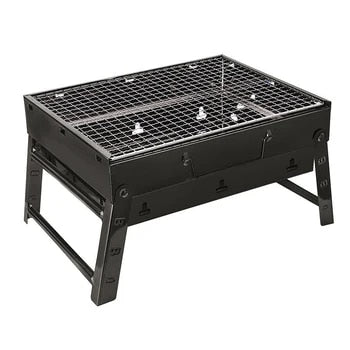 ¡Fácil de usar y guardar! Parrilla plegable: practicidad en cada detalle
