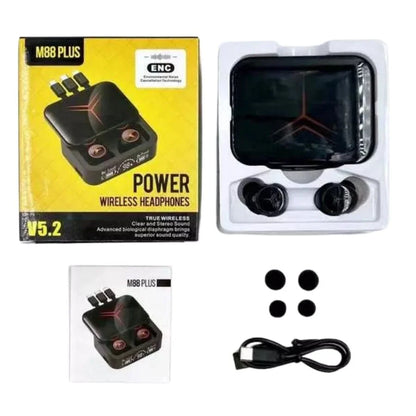 Power Bank con Auriculares: ¡Carga y Sonido en un Solo Dispositivo!